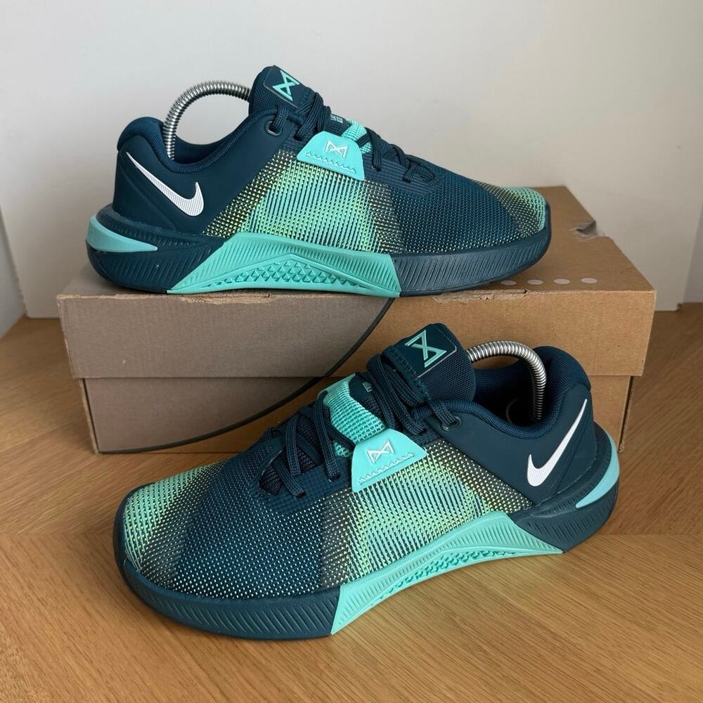 Nike Metcon 10 ‘Midnight Turquoise’ Women Running Sneakers- SZ 8 - Picture 3 of 11